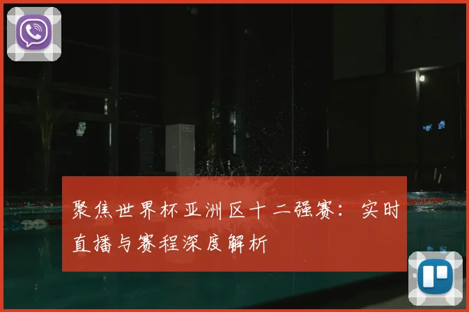 聚焦世界杯亚洲区十二强赛：实时直播与赛程深度解析